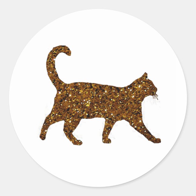 Adesivo Sparkly Cat (Frente)