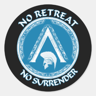 Adesivo Spartan Warrior e Lambda - Símbolo Sticker