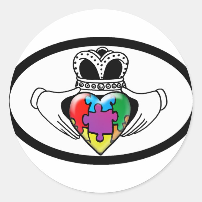 Adesivo Spectrum Claddagh (Frente)