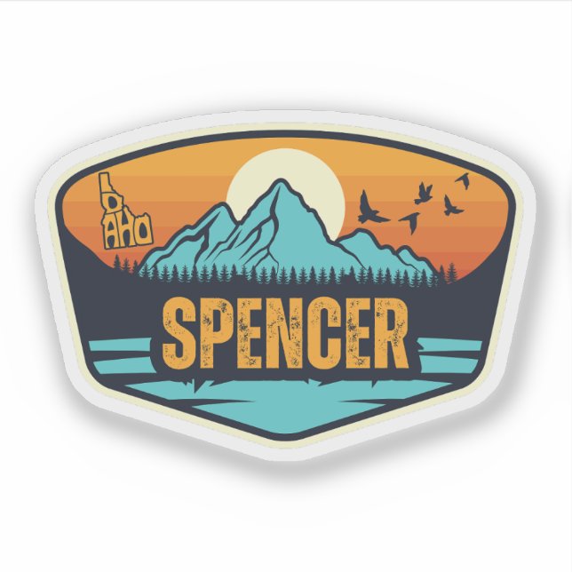 Adesivo Spencer, Idaho (Frente)