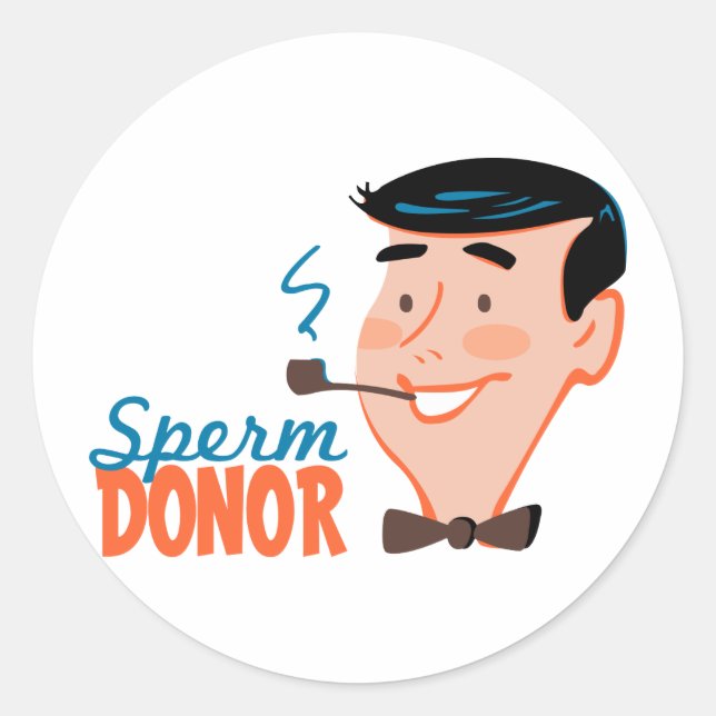 Adesivo Sperm Donor Sticker (Frente)