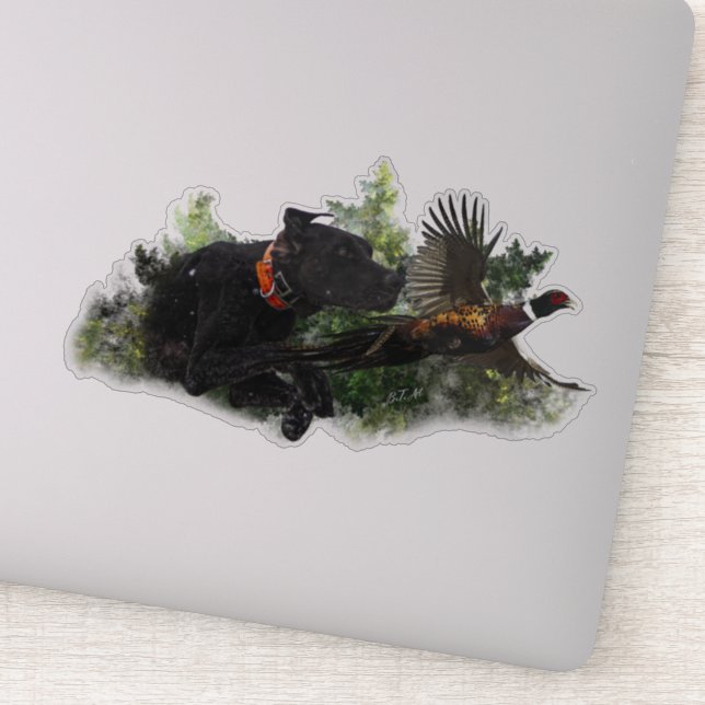 Adesivo SPG, faisão de caça (Detalhe)