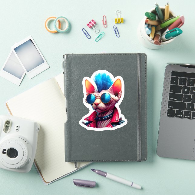 ADESIVO SPHYNX PUNK ROCKER 3 (Capa para iPad)
