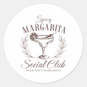 Adesivo Spicy Margarita Social Club Cinco De Mayo Tail Gir
