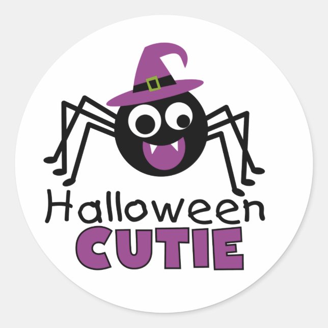 Adesivo Spider Halloween Cutie (Frente)