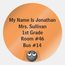 Adesivo Spider Nametag