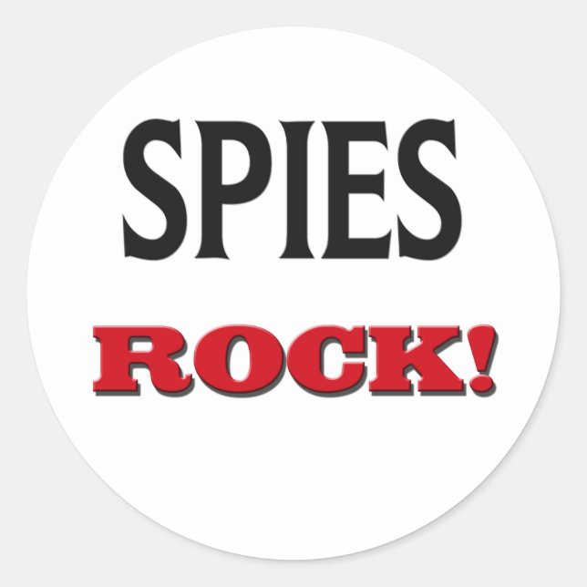Adesivo Spies Rock (Frente)