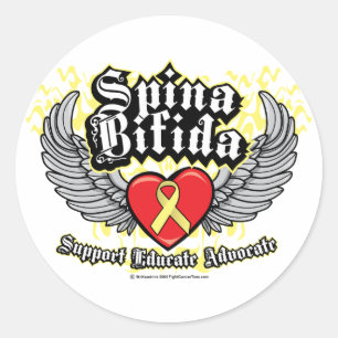 Adesivo Spina Bifida Wings