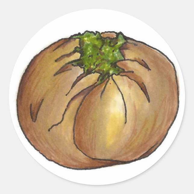 Adesivo Spinach Knish Juewish Deli NYC Comida Foodie (Frente)