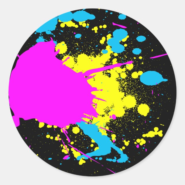Adesivo Splash CMYK (Frente)