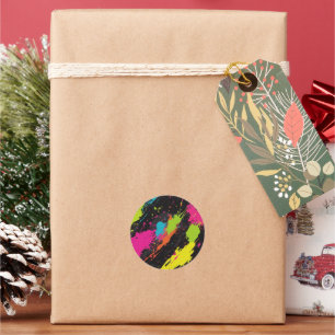 Adesivo Splatter retrorreflector de cores neon
