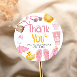 Adesivo Splish Splash Summer Baby Shower