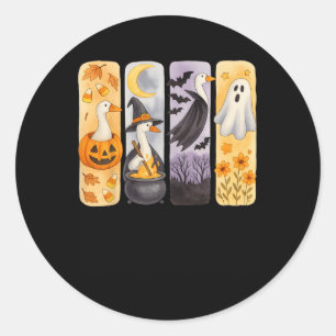 Adesivo Spookie, ganso de Bobo Pumpkin Ghost Treat O