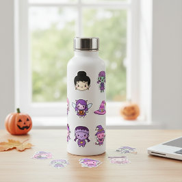 Adesivo Spooktaturar! Kawaii Halloween Chibi Sticker Colle
