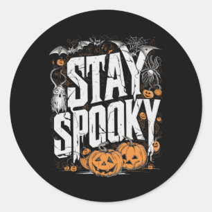Adesivo Spooky Cotação Halloween Beber Café Engraçado Roup