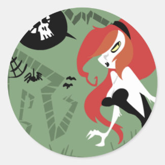 Adesivo Spooky Gal Stickers