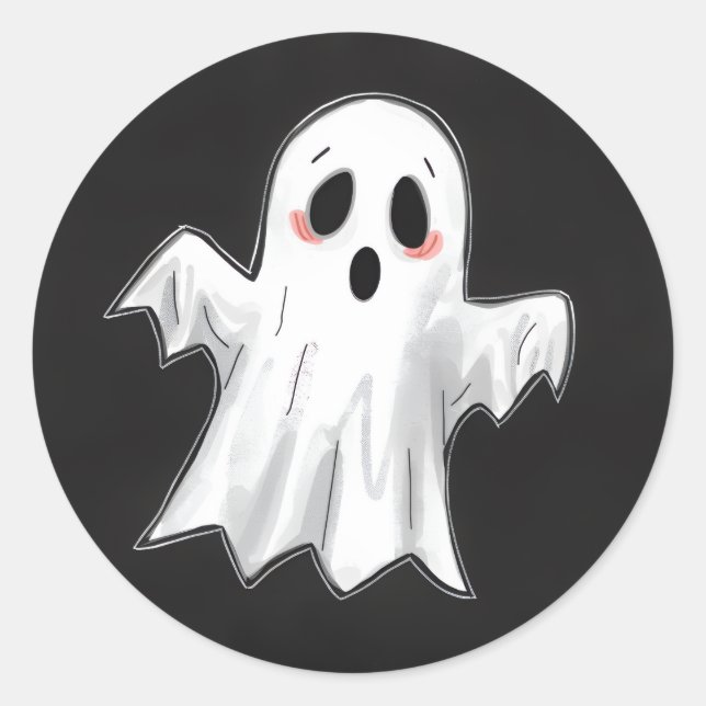 Adesivo Spooky Ghost (Frente)