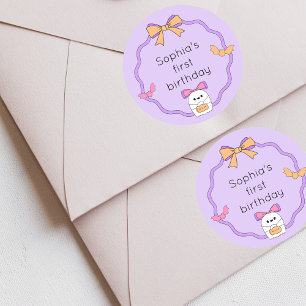 Adesivo Spooky Ghost Halloween Aniversário