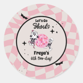 Adesivo Spooky Ghoul Halloween Any Age Birthday 