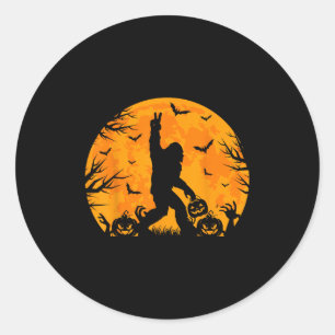 Adesivo Spooky Halloween Bigfoot Abóbora Halloween Engraça