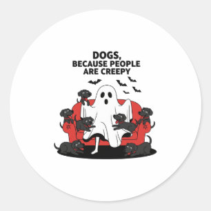 Adesivo Spooky Halloween Dog Spooky Ghost 23