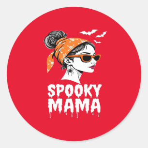 Adesivo Spooky Mama Halloween - Design