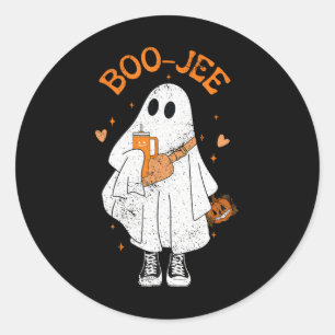 Adesivo Spooky Season Cute Ghost Halloween Boujee Boo Jee