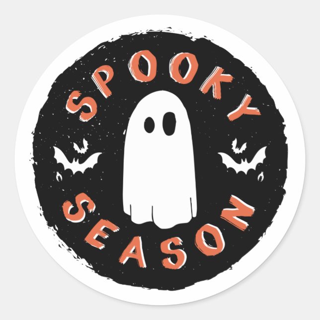 Adesivo Spooky Season - Halloween Sticker (Frente)