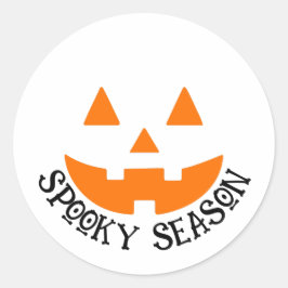 Adesivo Spooky Season Jack-O-Lantern Halloween Sticker