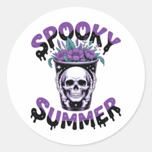 Adesivo Spooky Summer Skeletonsummerbetween