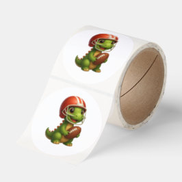 Adesivo Sporty Dino Football Roll Stickers for Kids