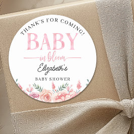 Adesivo Spring Baby Shower – Baby in Bloom