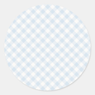 Adesivo Spring Retro Gingham   Azul Pó