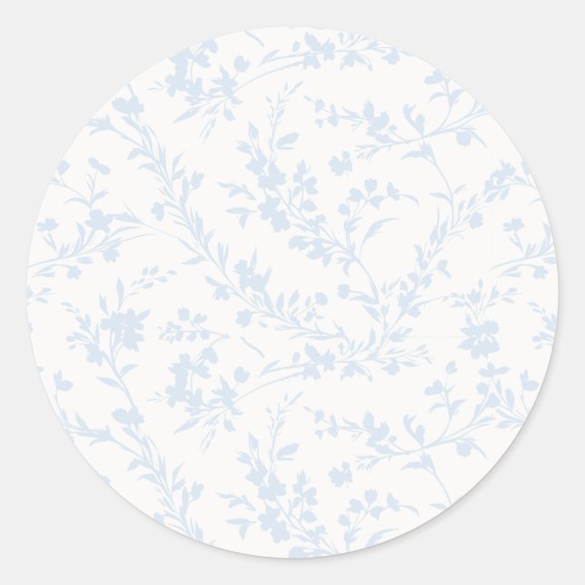 Adesivo Spring Sprigs Powder Blue - Neutral (Frente)