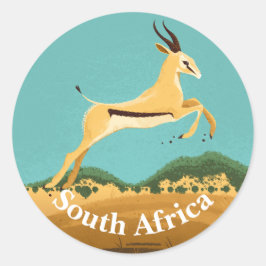 Adesivo Springbok na África do Sul