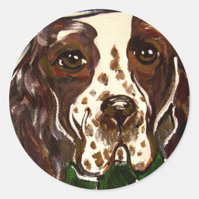Adesivo Springer Spaniel Inglês (Frente)