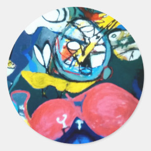 Adesivo Springtime Jazz Abstrato Jeff Hankamer Artjunkhaus