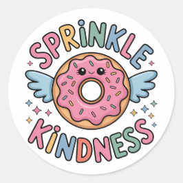 Adesivo Sprinkle Kindness | Rosquinha