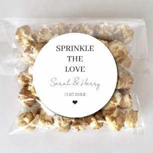 Adesivo Sprinkle O Amor Casamento Personalizado