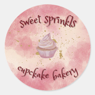 Adesivo Sprinkles Colorful Bakery Desserts Catering Pastry