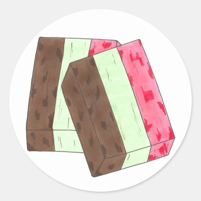 Adesivo Spumoni Italiano Gelato Sorvete Dessert Spumone (Frente)