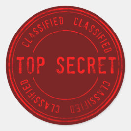 Adesivo Spy Surprise Festa de aniversário Top Secret Class