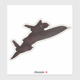 Adesivo SR-71 Blackbird, Avião de Avião Espião