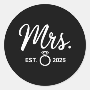 Adesivo Sr. e Sra. Noivado Camisetas Casamento Recem casad