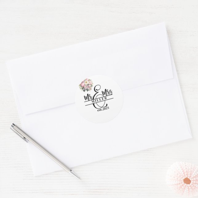 Adesivo Sr. e Sra. Sticker (Envelope)