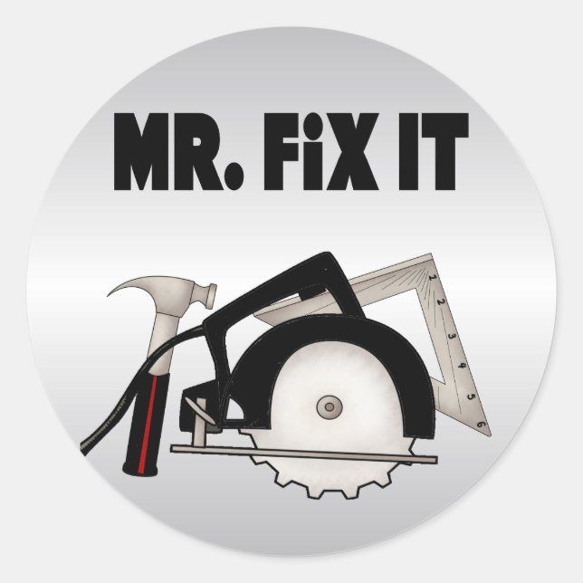 Adesivo Sr. Fix It (Frente)