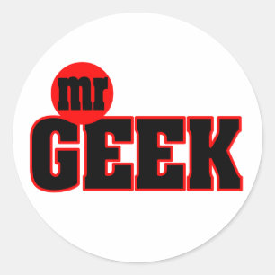Adesivo Sr. Geek Sticker