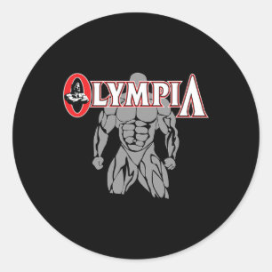 Adesivo Sr. Olympia For Men Malhação Bodybuilding 1