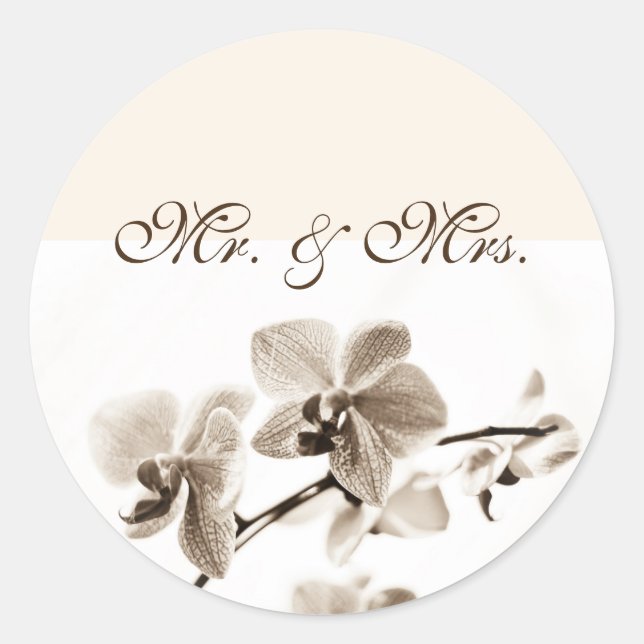 Adesivo Sr. & Sra. Wedding Stickers (Frente)