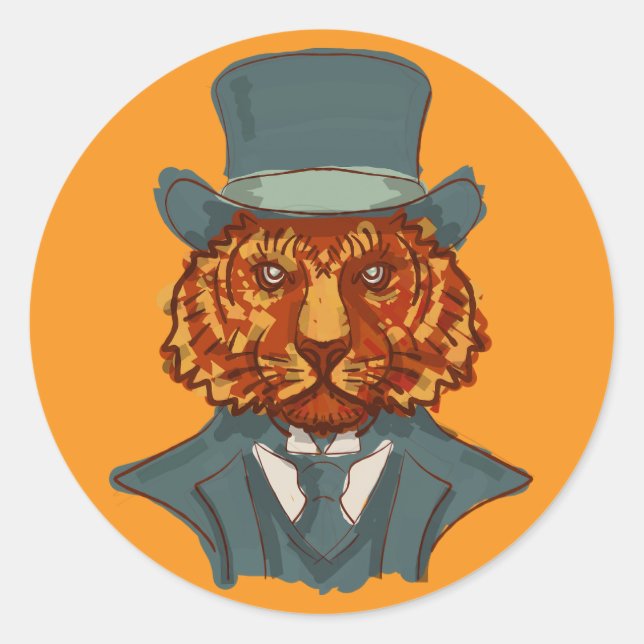 Adesivo Sr. Tiger (Frente)